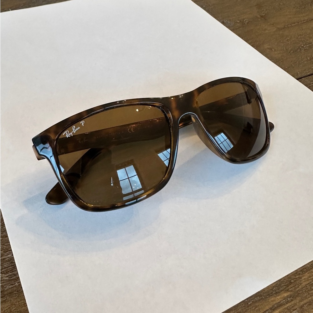 Ray-Ban Brown Polarized Sunglasses RB4181